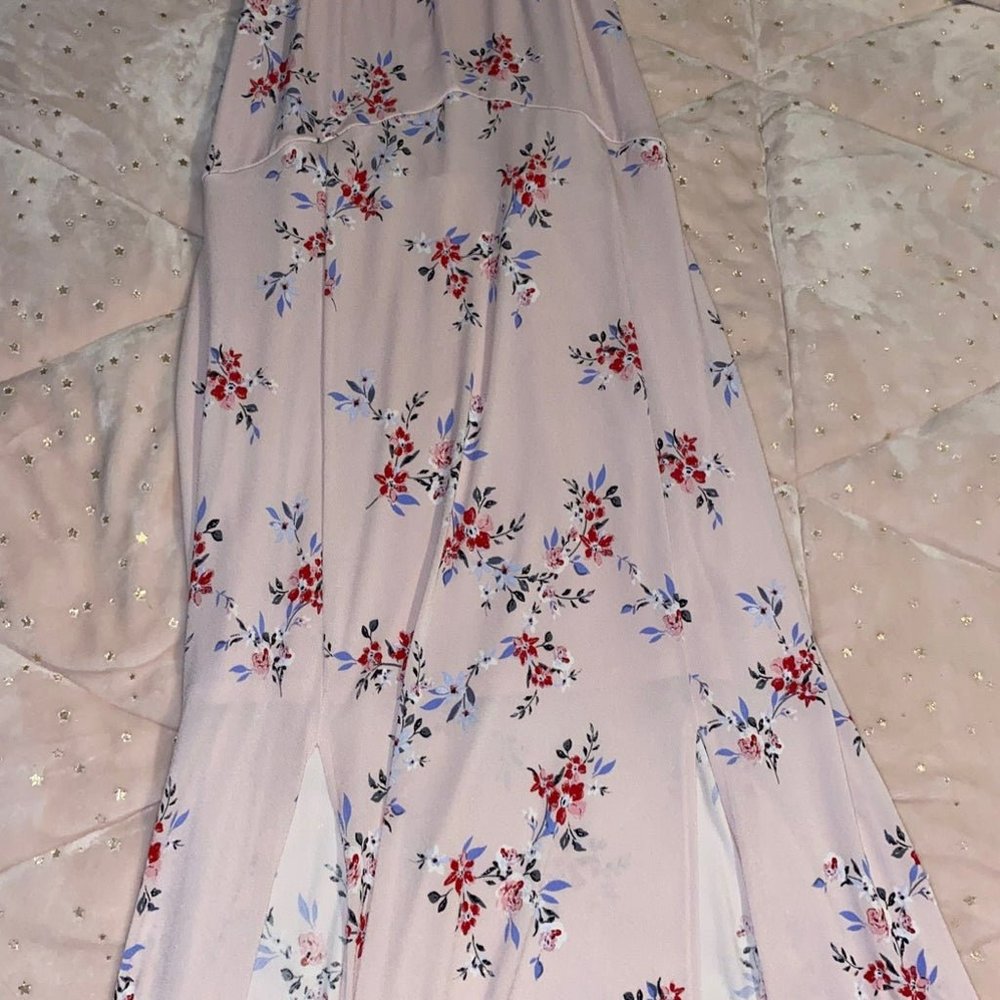 floral maxi dress